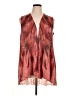 MULTIPLES Red Sleeveless Blouse Size XL - photo 1
