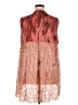 MULTIPLES Red Sleeveless Blouse Size XL - photo 2