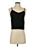 Madewell 100% Silk Black Silk Button-Down Cami Size 00 - photo 1