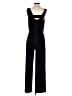 Tiana B. Solid Black Jumpsuit Size S - photo 2