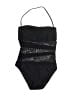 Mossimo Graphic Black One Piece Swimsuit Size S - photo 2