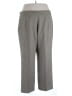 Le Suit 100% Polyester Chevron-herringbone Gray Dress Pants Size 24w - photo 2