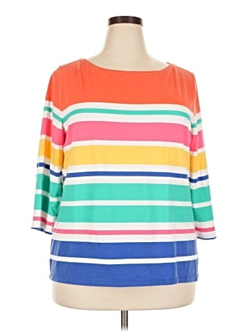 Talbots Outlet 3/4 Sleeve T-Shirt (view 1)