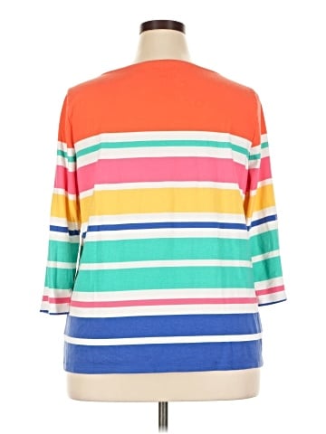 Talbots Outlet 3/4 Sleeve T-Shirt (view 2)