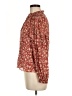 Intermix Red Long Sleeve Blouse Size M - photo 5