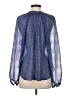 Yumi Kim Blue Long Sleeve Blouse Size S - photo 2