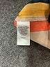 Halogen 100% Polyester Stripes Orange 3/4 Sleeve Blouse Size M - photo 8