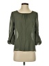 Jella Couture 100% Polyester Green 3/4 Sleeve Blouse Size S - photo 1