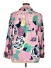Talbots 100% Cotton Floral Pink Long Sleeve Blouse Size XL - photo 2