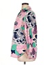 Talbots 100% Cotton Floral Pink Long Sleeve Blouse Size XL - photo 5