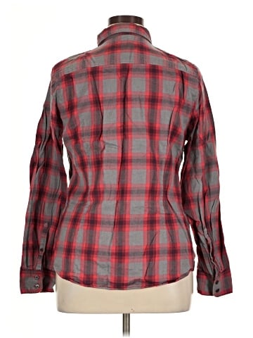 J.Crew Factory Store Long Sleeve Button-Down Shirt (view 2)