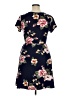 Derek Heart Floral Blue Casual Dress Size XL - photo 2