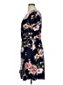 Derek Heart Floral Blue Casual Dress Size XL - photo 5