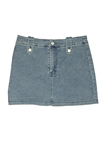 Fashion Nova Denim Skirt (view 1)