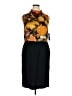 Pendleton 100% Silk Black Cocktail Dress Size 16 - photo 1