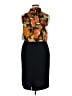 Pendleton 100% Silk Black Cocktail Dress Size 16 - photo 2