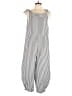 Unbranded Stripes White Jumpsuit Size L - photo 1