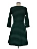 Old Navy Stripes Green Casual Dress Size M - photo 2