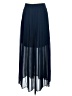 BCBGMAXAZRIA 100% Polyester Blue Formal Skirt Size S - photo 2