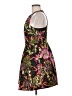 Gianni Bini Tropical Floral Multi Color Black Cocktail Dress Size M - photo 5