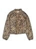 Gap Kids 100% Polyester Animal Print Gold Jacket Size L (kids) - photo 1