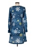 Assorted Brands Stars Blue Casual Dress Size S - photo 2