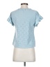 Rewind Polka Dots Blue Short Sleeve T-Shirt Size XS - photo 2