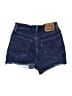 Levi's Stars Blue Denim Shorts Size 26 waist - photo 2