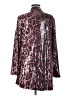 Dennis by Dennis Basso Animal Print Burgundy Blazer Size M - photo 2