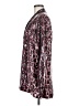 Dennis by Dennis Basso Animal Print Burgundy Blazer Size M - photo 5