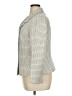 Chico's 100% Cotton Houndstooth Ivory Coat Size XL (3) - photo 5