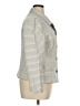 Chico's 100% Cotton Houndstooth Ivory Coat Size XL (3) - photo 4
