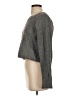 Aqua Metallic Gray Pullover Sweater Size S - photo 5
