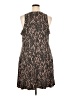 Athleta Animal Print Brown Casual Dress Size 2X - photo 2