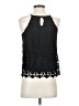 Monteau 100% Polyester Black Sleeveless Blouse Size S - photo 2