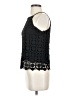 Monteau 100% Polyester Black Sleeveless Blouse Size S - photo 5