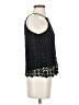 Monteau 100% Polyester Black Sleeveless Blouse Size S - photo 4