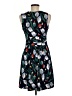 Jessy B Print Black Casual Dress Size M - photo 2