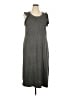 Universal Thread 100% Cotton Gray Casual Dress Size XXL - photo 1