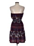 Ecote Argyle Purple Casual Dress Size M - photo 2