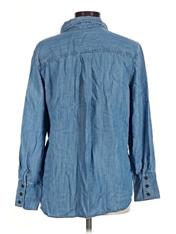 Lands' End Long Sleeve Button-Down Shirt (view 2)