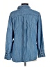 Lands' End 100% Lyocell Blue Long Sleeve Button-Down Shirt Size M (petite) - photo 2
