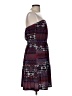 Ecote Argyle Purple Casual Dress Size M - photo 4