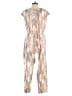 Corey Lynn Calter Print Tan Jumpsuit Size L - photo 2