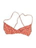 J.Crew Hearts Orange Swimsuit Top Size S - photo 1