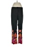 Cache Floral Black Casual Pants Size 4 - photo 1