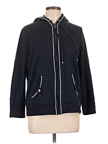 AK Anne Klein Zip Up Hoodie (view 1)