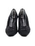 VANELi 100% Leather Black Heels Size 7 1/2 - photo 2
