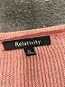 Relativity Pink Cardigan Size XL - photo 7