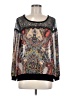 West Kei 100% Polyester Black Long Sleeve Blouse Size M - photo 1